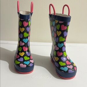 Western Chief Multicolor Heart Rain Boots
